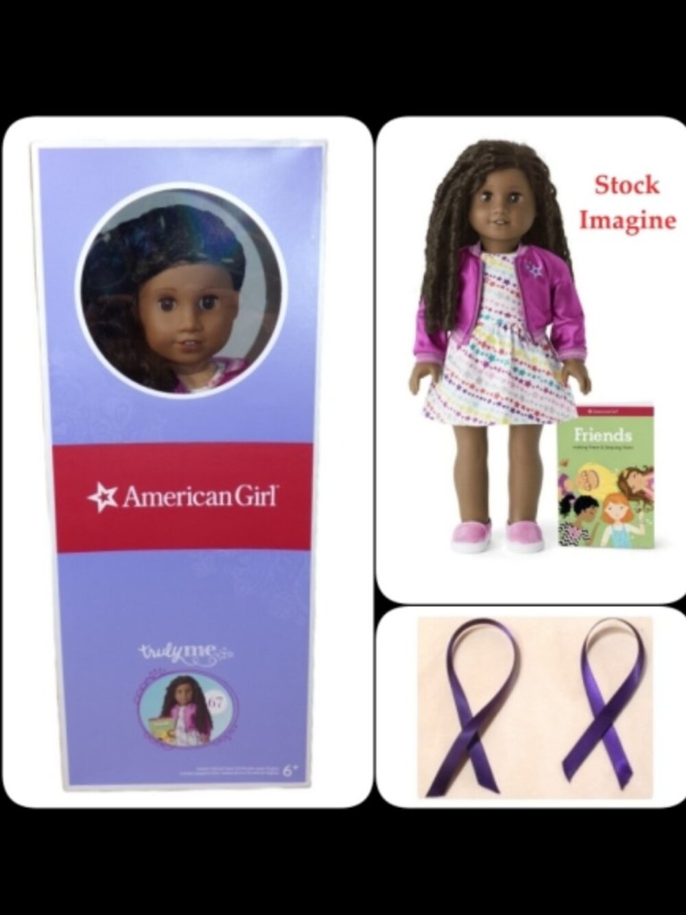 American Girl 18" Truly Me #67 Just Like You - New In Box + Free Set of Ribbons